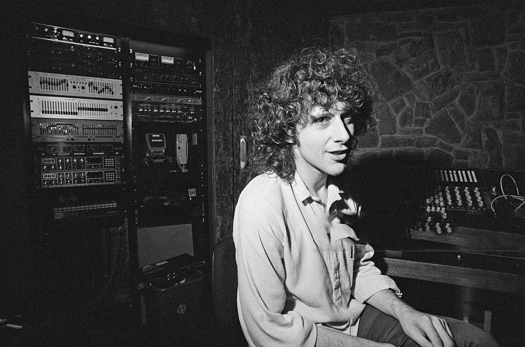 Martin Hannett legendary producer of Joy Division and other Manchester acts.